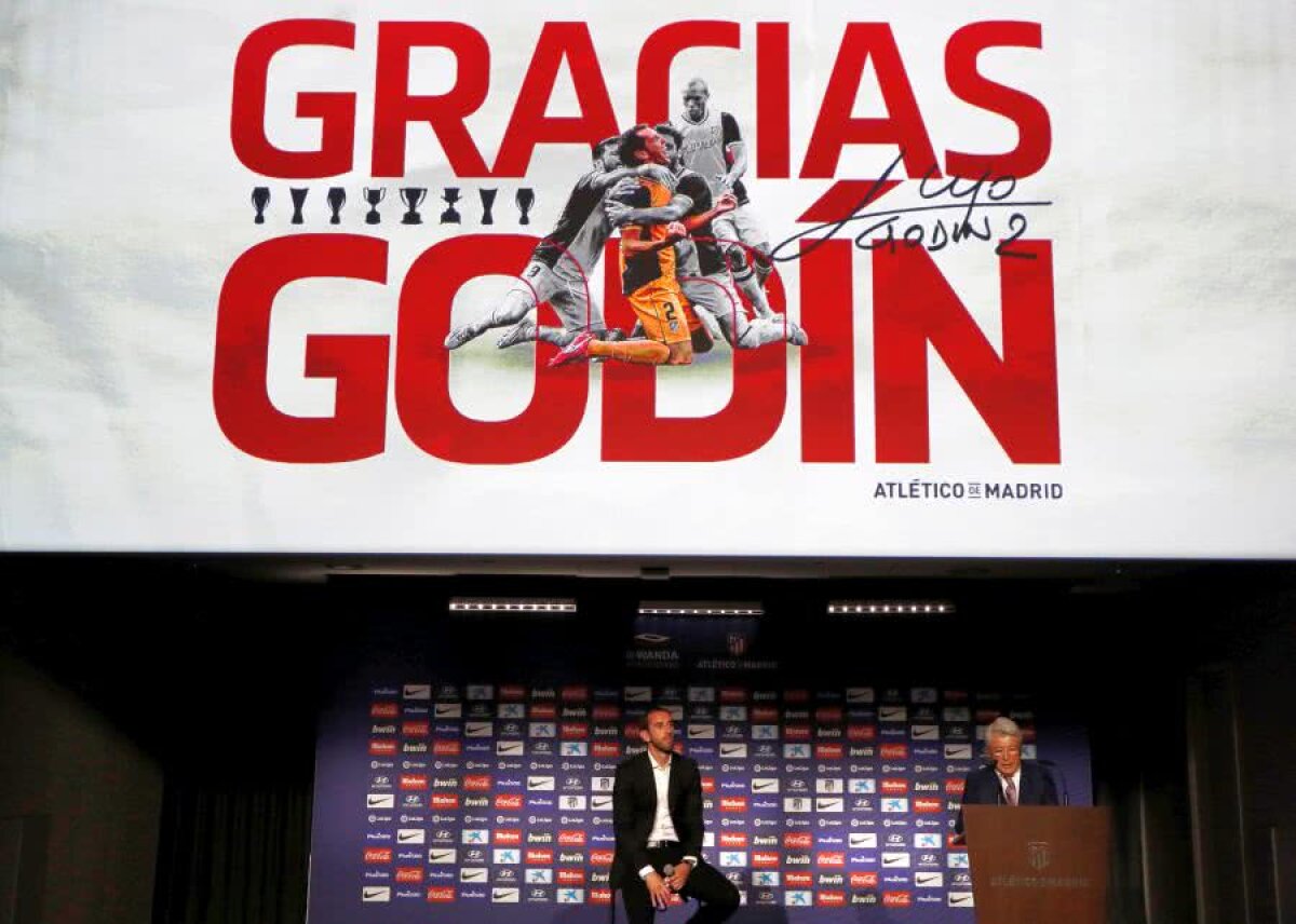 ATLETICO MADRID // FOTO Diego Simeone și Antoine Griezmann, în lacrimi » Discursul lui Godin de rămas bun a emoționat pe toată lumea