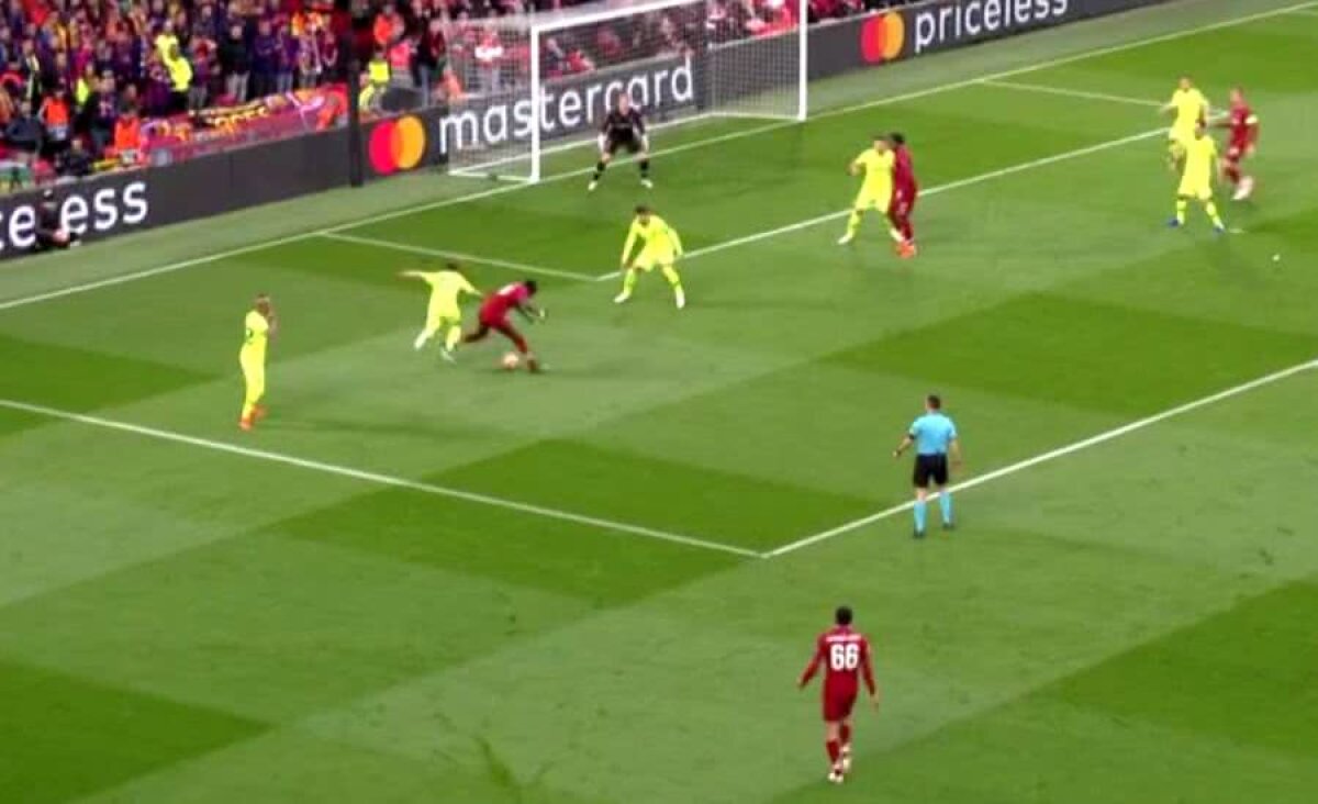 LIVERPOOL - BARCELONA // FOTO Cea mai controversată fază din Liverpool - Barcelona » „Cormoranii” au cerut penalty la duelul dintre Mane și Sergi Roberto