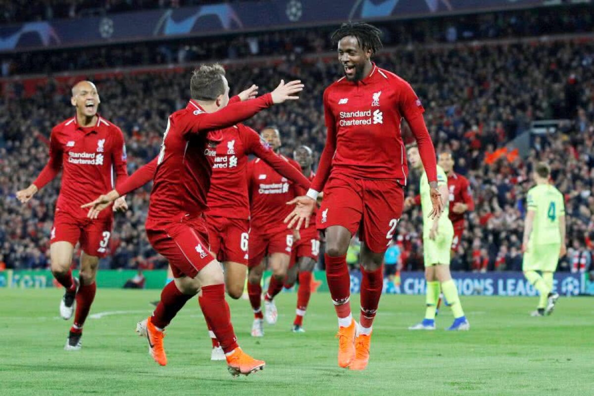 LIVERPOOL - BARCELONA 4-0 // VIDEO și FOTO THIS IS ANFIELD! Liverpool, incredibilă calificare în finala Ligii! L-a anulat pe Messi și a umilit-o pe Barcelona