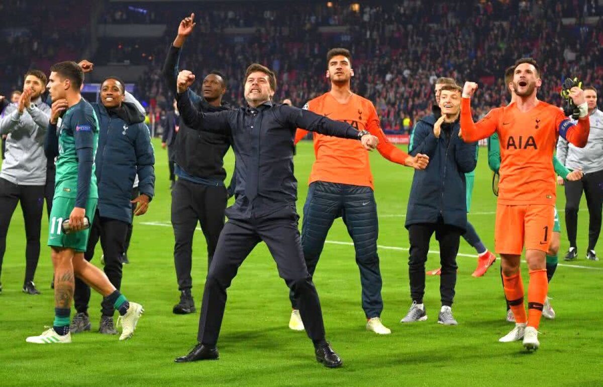 AJAX - TOTTENHAM 2-3 // VIDEO+FOTO Imaginile serii: Mauricio Pochettino s-a prăbușit după golul calificării reușit de Lucas Moura