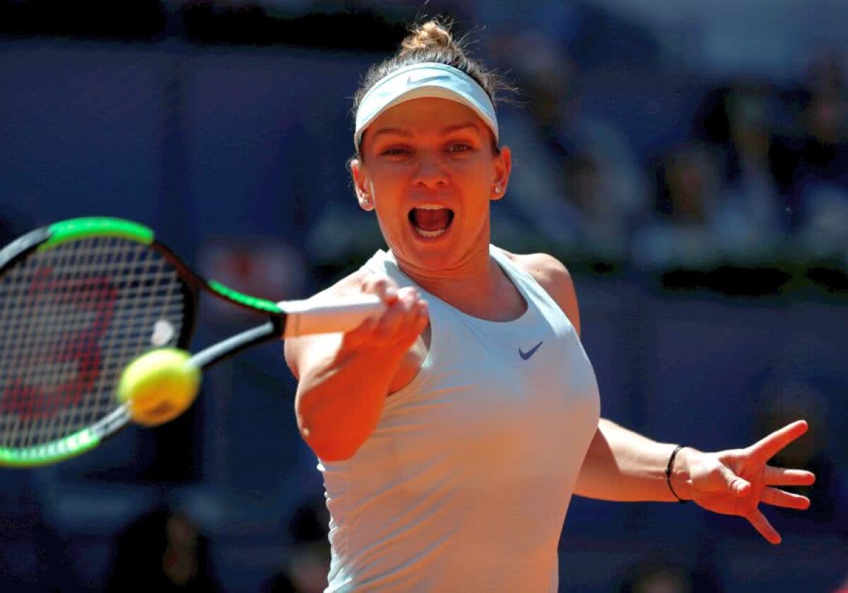 SIMONA HALEP - ASHLEIGH BARTY » VIDEO+FOTO Simona zburdă pe zgura din Madrid! O doboară pe Barty, se califică în semifinale și revine pe locul 2 WTA