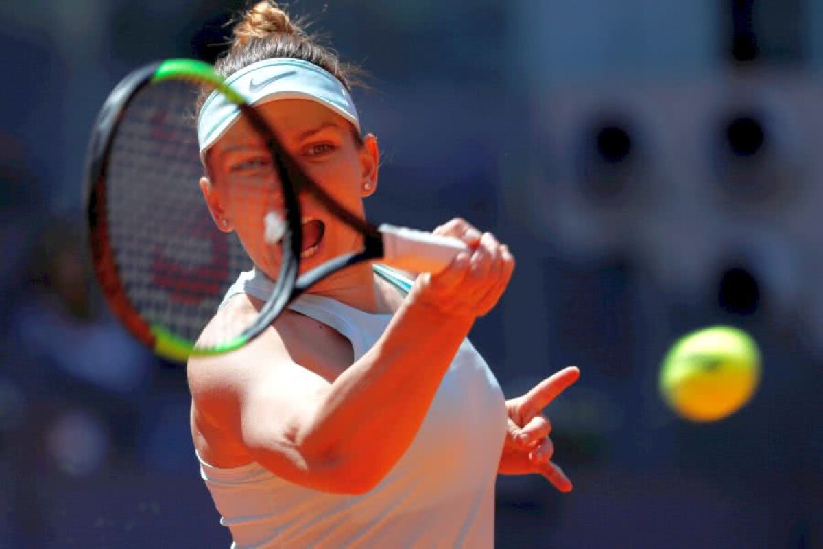 SIMONA HALEP - ASHLEIGH BARTY » VIDEO+FOTO Simona zburdă pe zgura din Madrid! O doboară pe Barty, se califică în semifinale și revine pe locul 2 WTA