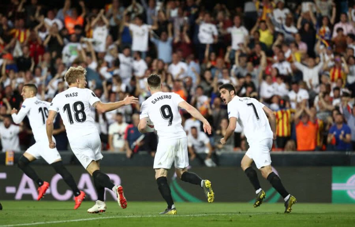 VALENCIA - ARSENAL 2-4, 1-3 // VIDEO+FOTO » Arsenal se califică în finala Europa League după o pauză de 13 ani!