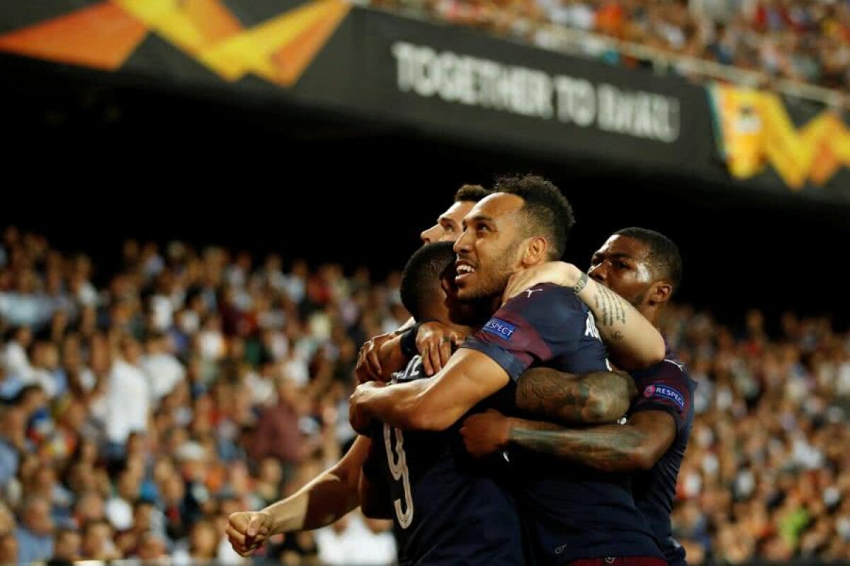VALENCIA - ARSENAL 2-4, 1-3 // VIDEO+FOTO » Arsenal se califică în finala Europa League după o pauză de 13 ani!