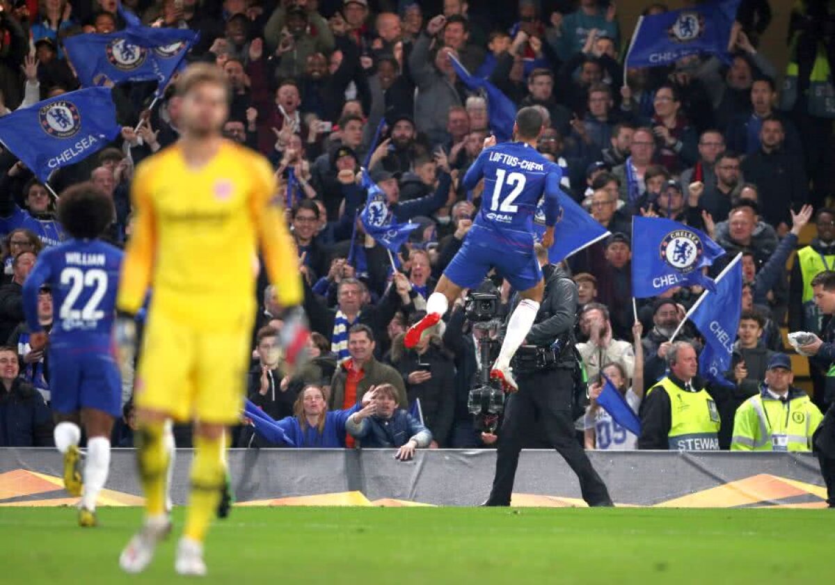 CHELSEA - FRANKFURT 1-1, 5-4 după penalty-uri // VIDEO+FOTO Calificare dramatică » Totul s-a decis la penalty-uri! Chelsea - Arsenal e finala EL