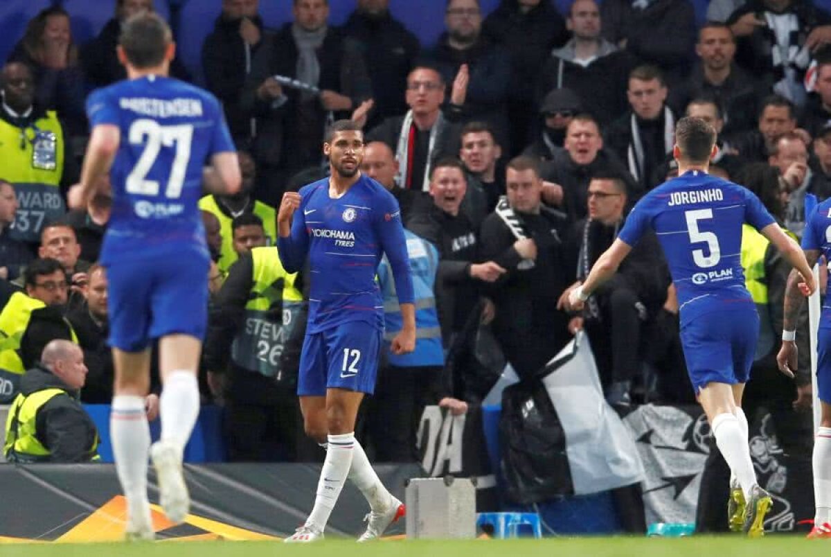 CHELSEA - FRANKFURT 1-1, 5-4 după penalty-uri // VIDEO+FOTO Calificare dramatică » Totul s-a decis la penalty-uri! Chelsea - Arsenal e finala EL