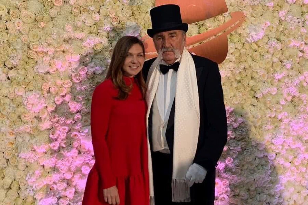 ION ȚIRIAC LA 80 DE ANI // FOTO Ion Țiriac, apariție de senzație la cina de ziua lui, la Muzeul Prado! S-a fotografiat alături de Simona Halep