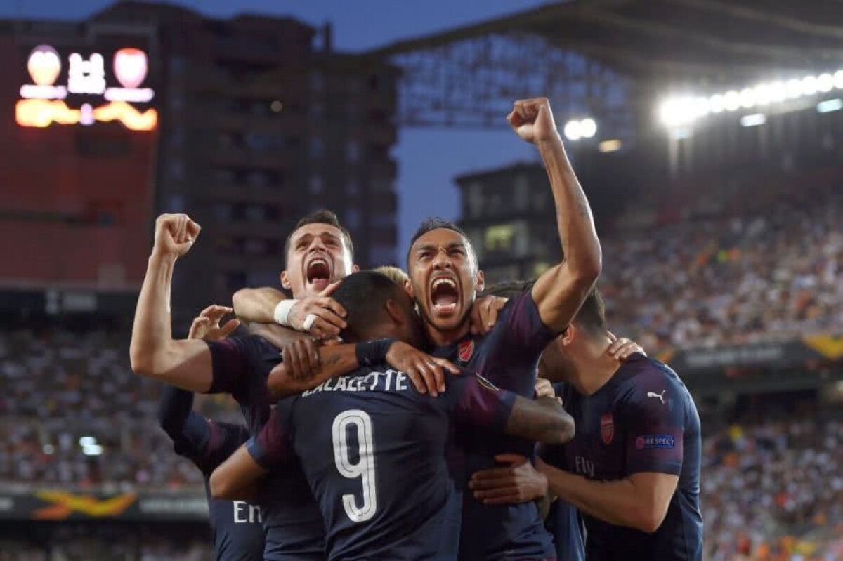 VALENCIA - ARSENAL 2-4, 1-3 // VIDEO+FOTO » Arsenal se califică în finala Europa League după o pauză de 13 ani!