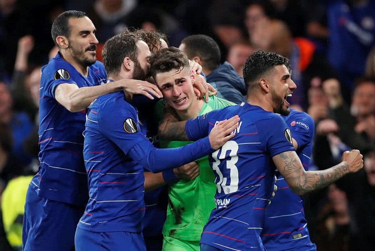CHELSEA - FRANKFURT 1-1, 5-4 după penalty-uri // VIDEO+FOTO Calificare dramatică » Totul s-a decis la penalty-uri! Chelsea - Arsenal e finala EL
