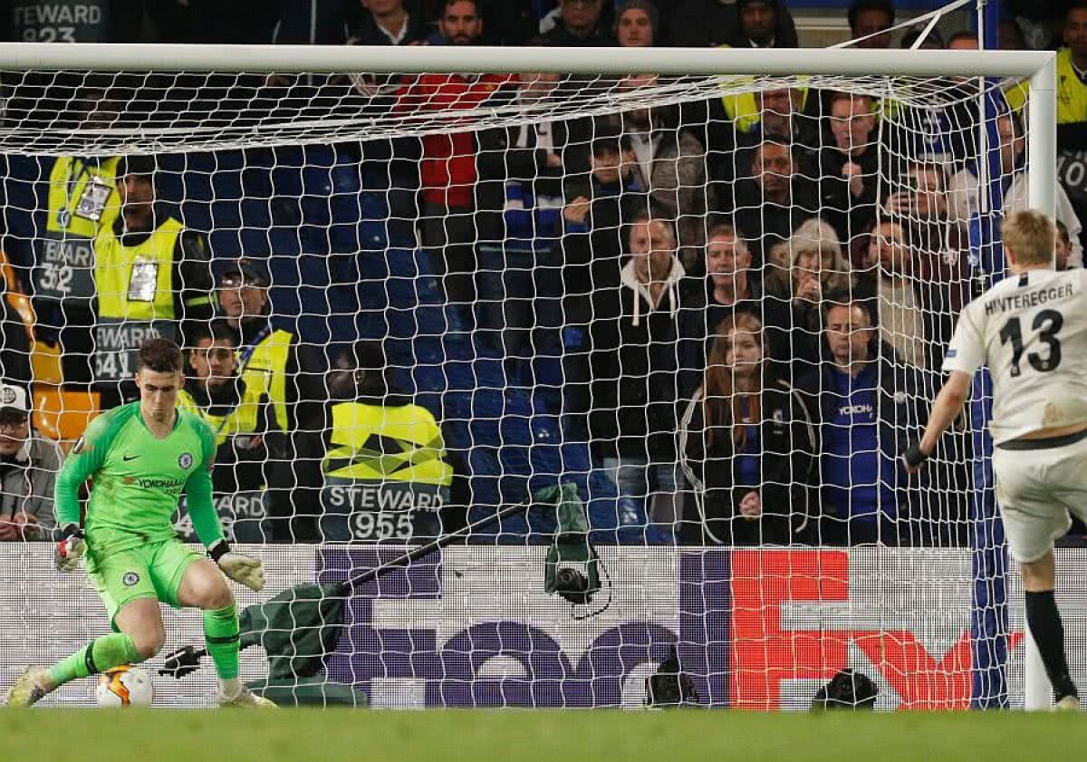 CHELSEA - FRANKFURT 1-1, 5-4 după penalty-uri // VIDEO+FOTO Calificare dramatică » Totul s-a decis la penalty-uri! Chelsea - Arsenal e finala EL