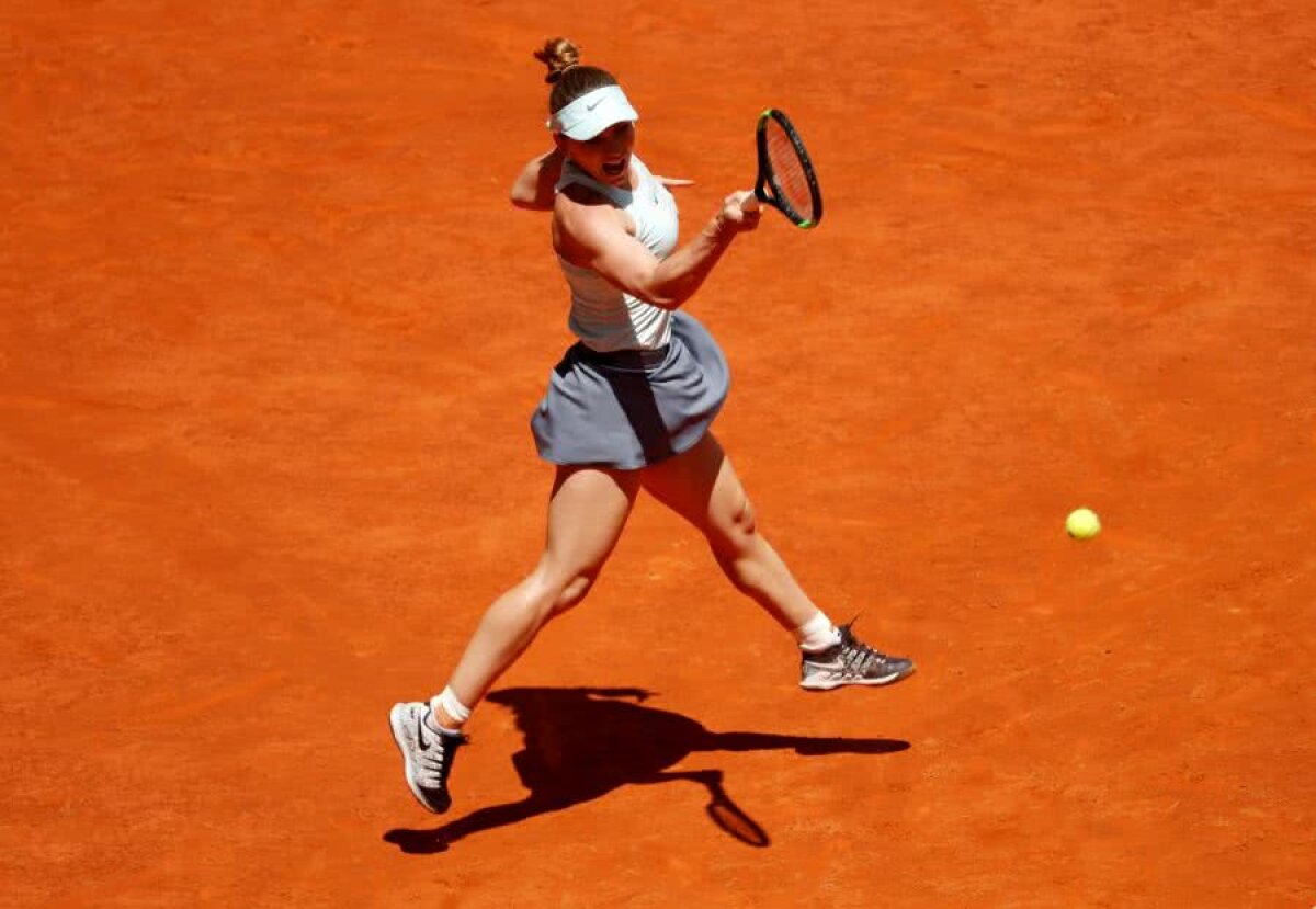 SIMONA HALEP - BELINDA BENCIC 6-2, 6-7(2), 6-0 // VIDEO+FOTO » Halep dispută a patra finală la Madrid și e la un singur meci de locul 1 WTA! Cu cine va juca