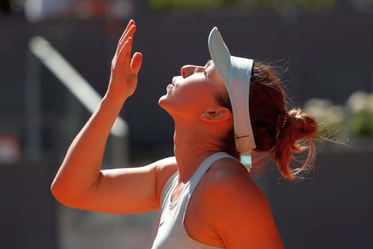 SIMONA HALEP - BELINDA BENCIC 6-2, 6-7(2), 6-0 // VIDEO+FOTO » Halep dispută a patra finală la Madrid și e la un singur meci de locul 1 WTA! Cu cine va juca