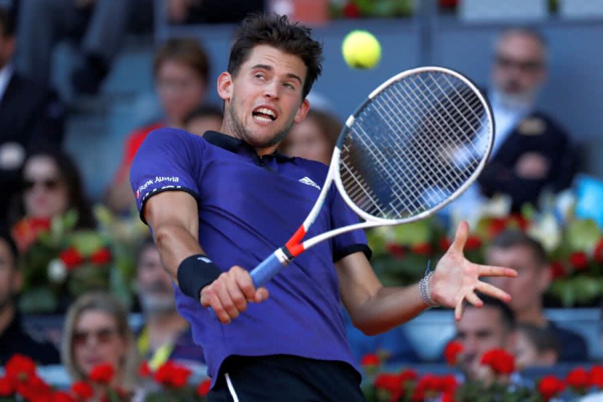 DOMINIC THIEM - ROGER FEDERER // VIDEO+FOTO Thiem, noul star din ATP, câștigă un meci DRAMATIC în semifinalele de la Madrid » Federer a ratat două mingi de meci și a pierdut apoi decisivul