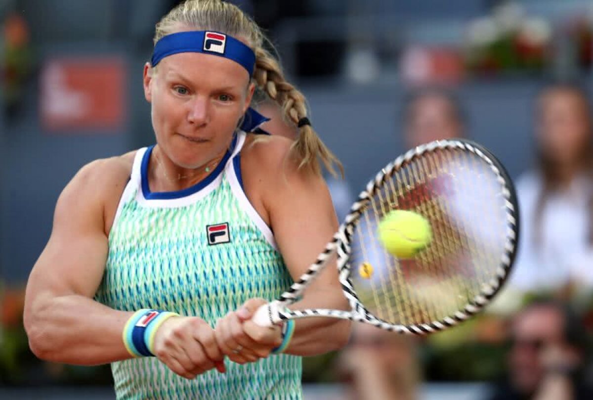 SIMONA HALEP - KIKI BERTENS 4-6, 4-6 FOTO + VIDEO // Simona pierde finala de la Madrid, învinsă de o Kiki Bertens aflată în zi de excepție