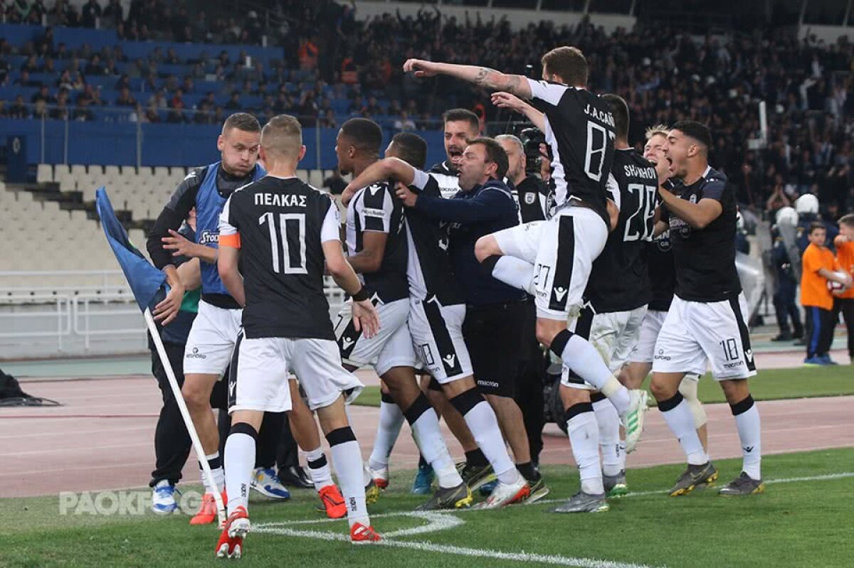 PAOK - AEK 1-0 // VIDEO Răzvan Lucescu câștigă și Cupa în Grecia! Performanță fabuloasă adusă de un gol din „foarfecă”