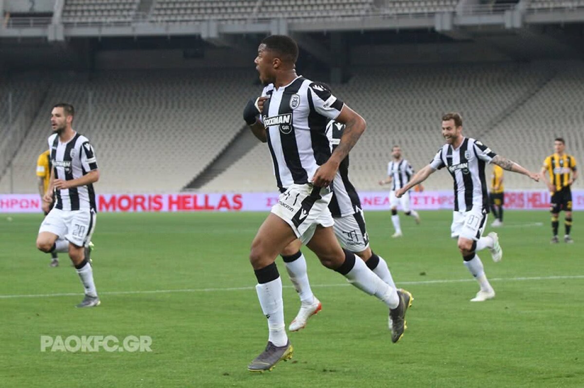 PAOK - AEK 1-0 // VIDEO Răzvan Lucescu câștigă și Cupa în Grecia! Performanță fabuloasă adusă de un gol din „foarfecă”