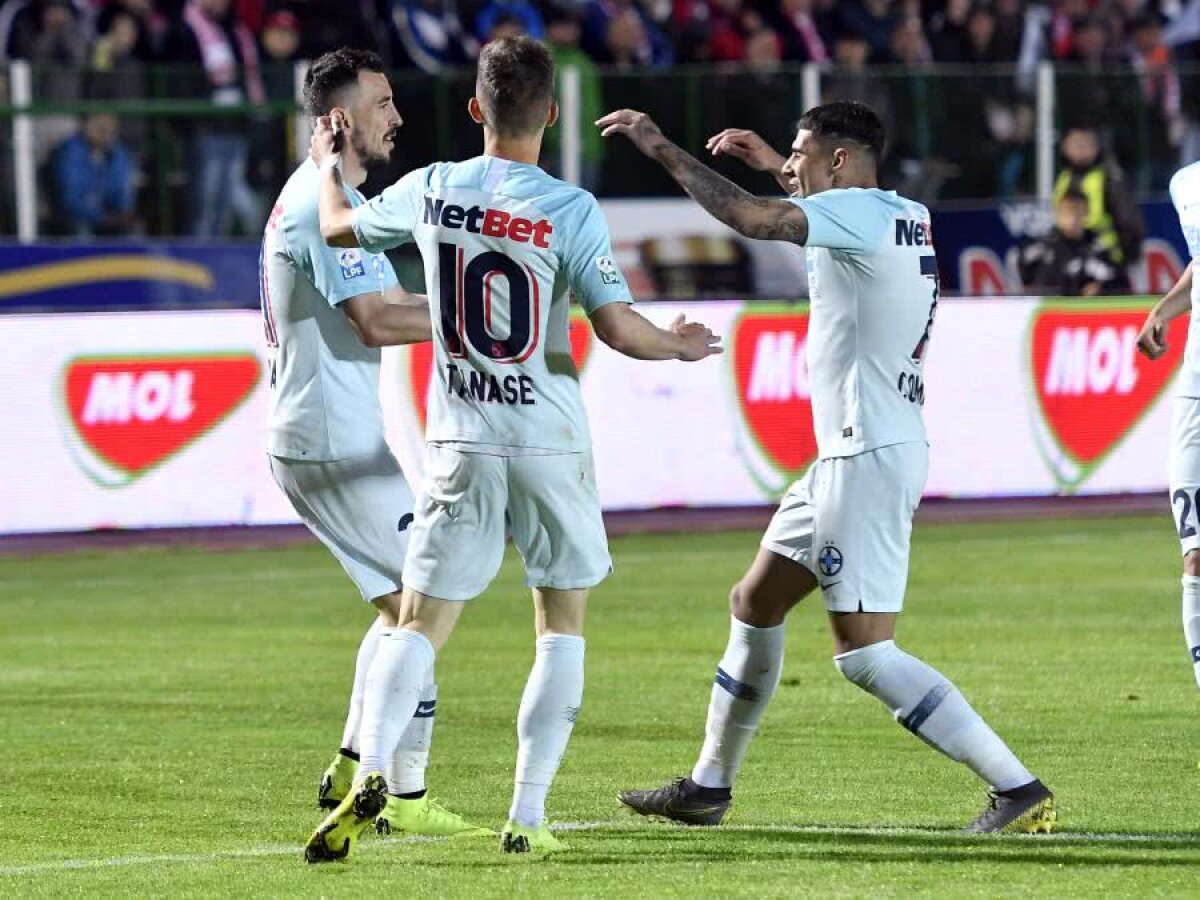 SEPSI - FCSB 1-5 // VIDEO Formația lui Mihai Teja zdrobește cea mai slabă echipă din play-off și amână deznodământul în lupta pentru titlu! 