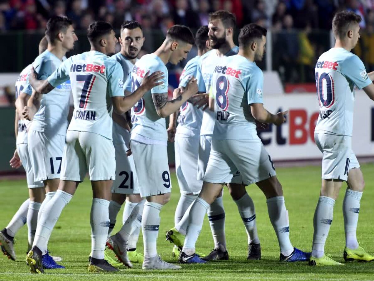 SEPSI - FCSB 1-5 // VIDEO Formația lui Mihai Teja zdrobește cea mai slabă echipă din play-off și amână deznodământul în lupta pentru titlu! 