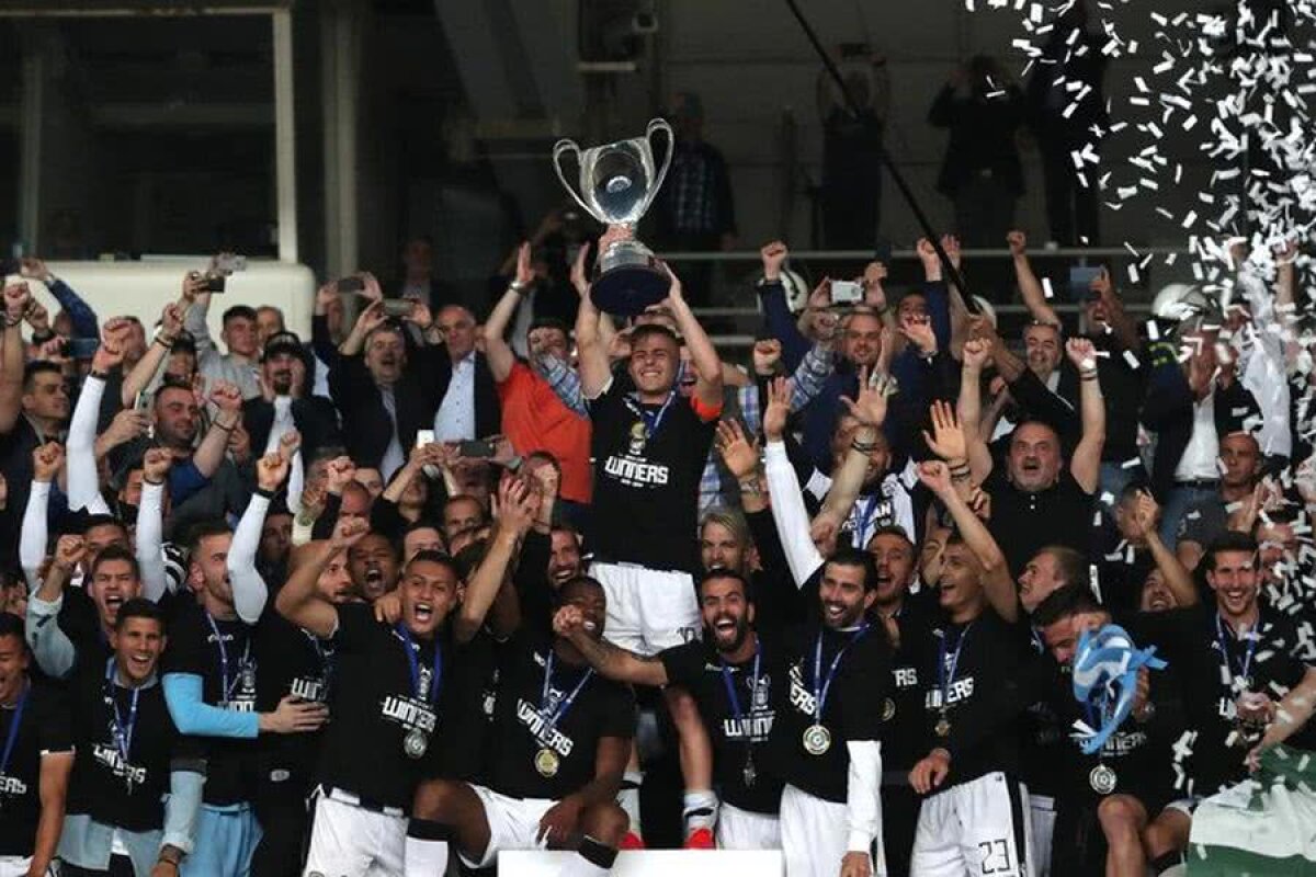 PAOK - AEK 1-0 // VIDEO Răzvan Lucescu câștigă și Cupa în Grecia! Performanță fabuloasă adusă de un gol din „foarfecă”