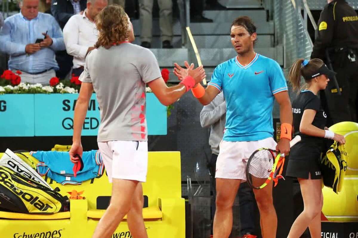 ATP MADRID // VIDEO+FOTO „Regicidul” Stefanos Tsitsipas rescrie istoria! Victorie fulminantă în fața lui Nadal în semifinalele de la Madrid + Performanță senzațională împotriva coloșilor din clasament, la doar 20 de ani