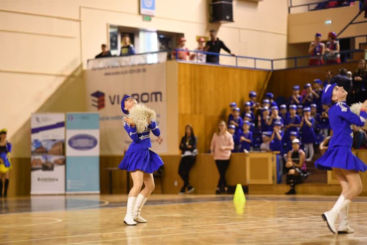 GALERIE FOTO Imagini spectaculoase de la Campionatul Național de Majorete și Cheerleading, care se desfășoară astăzi la Cluj