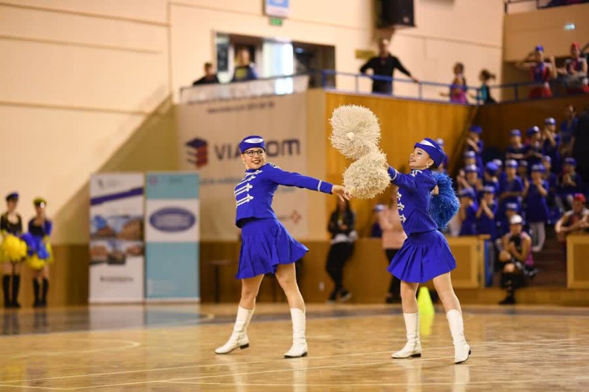 GALERIE FOTO Imagini spectaculoase de la Campionatul Național de Majorete și Cheerleading, care se desfășoară astăzi la Cluj