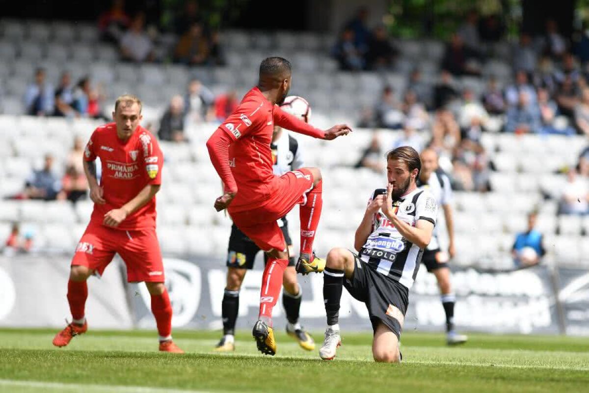 „U” CLUJ - UTA ARAD 3-0 // VIDEO+FOTO „Studenții” nu renunță la visul promovării directe! Florescu și Goga, fază genială la golul 3 + Cum arată ACUM clasamentul