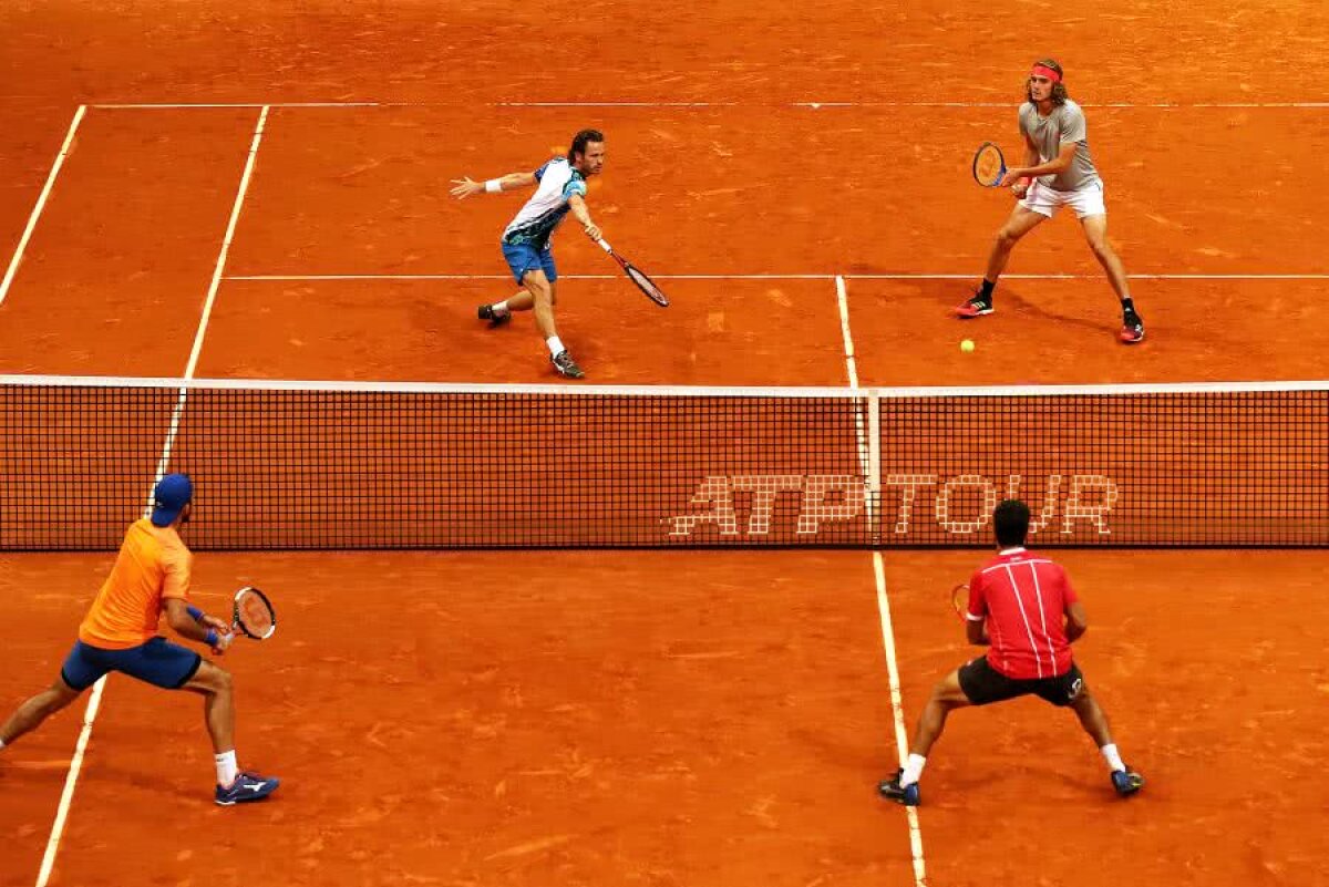 TECĂU / ROJER - THIEM / SCHWARTZMAN 6-2, 6-3 // FOTO Horia Tecău și Julien Rojer, campioni la Madrid după o victorie în două seturi!