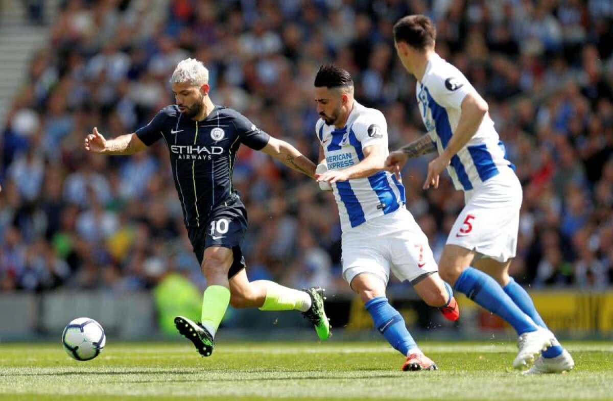 BRIGHTON - CITY 1-4 ȘI LIVERPOOL - WOLVES 2-0 //VIDEO+FOTO Manchester City a câștigat al doilea titlu consecutiv în Premier League! 