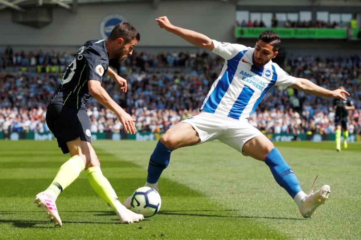 BRIGHTON - CITY 1-4 ȘI LIVERPOOL - WOLVES 2-0 //VIDEO+FOTO Manchester City a câștigat al doilea titlu consecutiv în Premier League! 