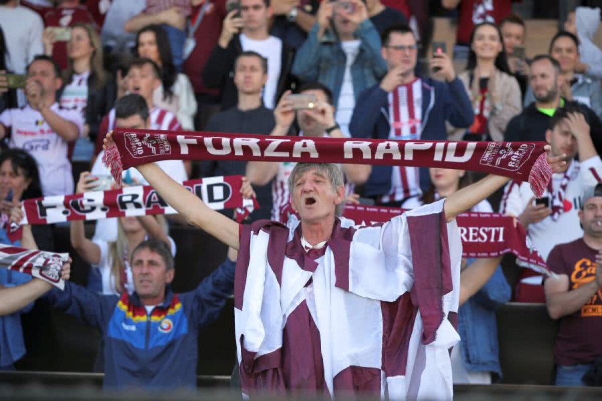 RAPID - UNIREA SLOBOZIA 3-0 // FOTO Rapid a promovat în Liga 2! Giuleștenii au făcut spectacol în fața a 8.000 de spectatori