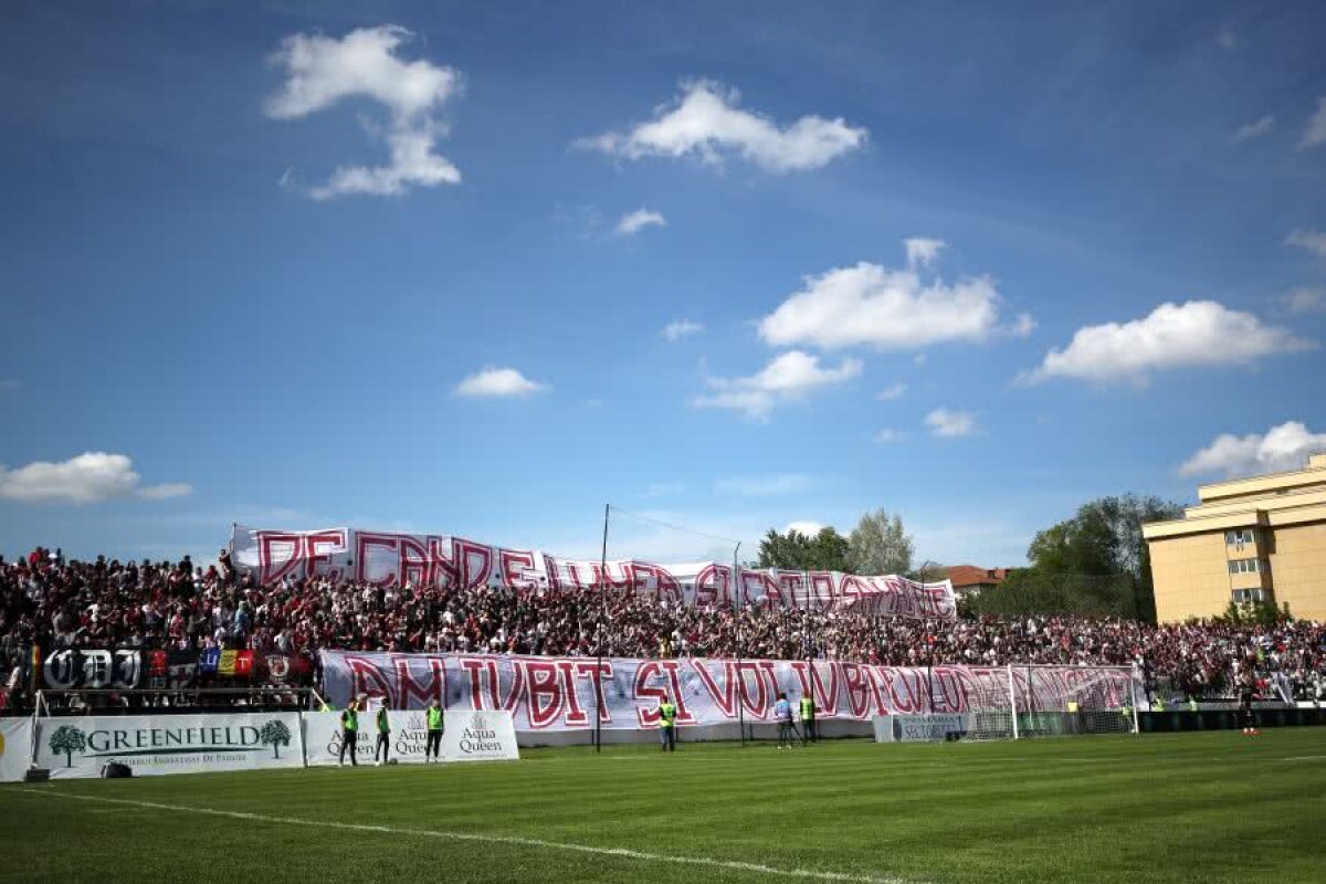 RAPID - UNIREA SLOBOZIA 3-0 // FOTO Rapid a promovat în Liga 2! Giuleștenii au făcut spectacol în fața a 8.000 de spectatori