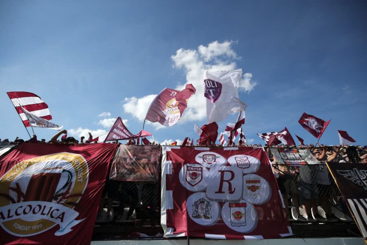 RAPID - UNIREA SLOBOZIA 3-0 // FOTO Rapid a promovat în Liga 2! Giuleștenii au făcut spectacol în fața a 8.000 de spectatori