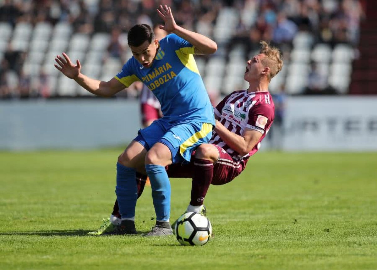 RAPID - UNIREA SLOBOZIA 3-0 // FOTO Rapid a promovat în Liga 2! Giuleștenii au făcut spectacol în fața a 8.000 de spectatori