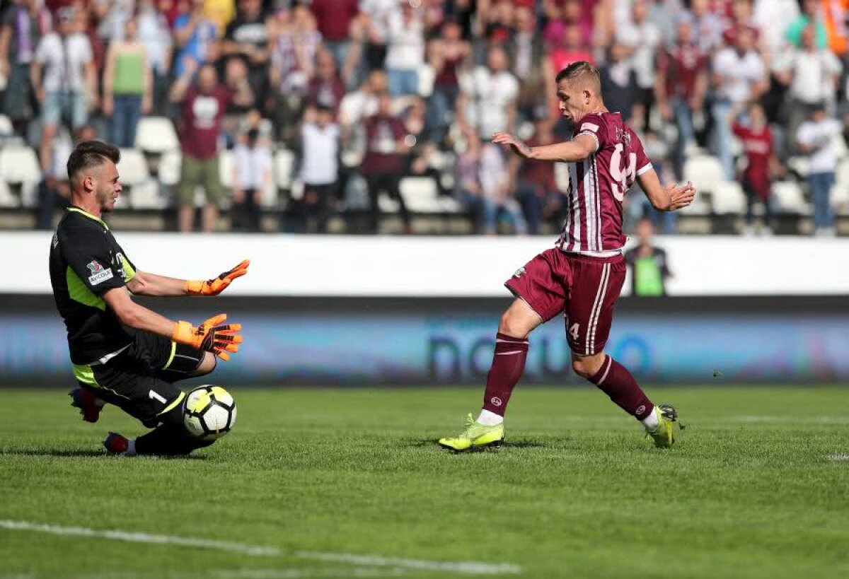 RAPID - UNIREA SLOBOZIA 3-0 // FOTO Rapid a promovat în Liga 2! Giuleștenii au făcut spectacol în fața a 8.000 de spectatori