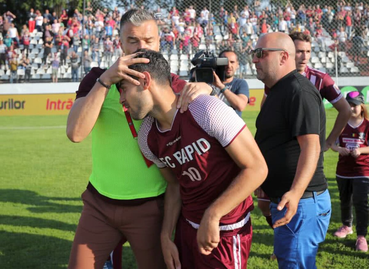 RAPID - UNIREA SLOBOZIA 3-0 // FOTO Rapid a promovat în Liga 2! Giuleștenii au făcut spectacol în fața a 8.000 de spectatori