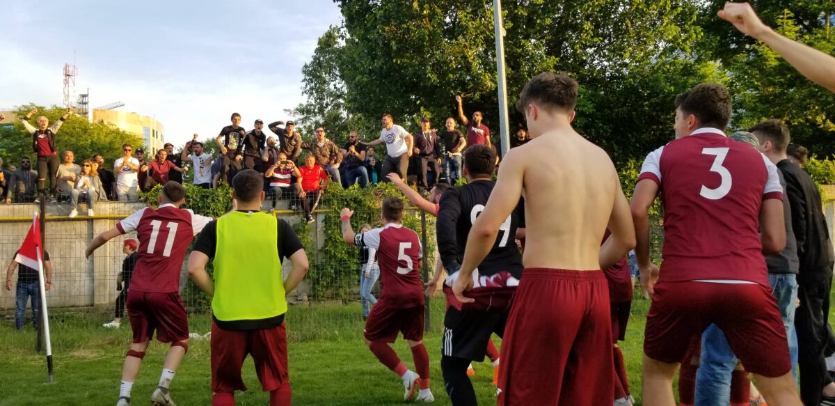 VIDEO+FOTO ACS Rapid Frumoșii Nebuni ai Giuleștiului a promovat în Liga 4! O altă entitate care susține că e continuatoarea Rapidului va lupta anul viitor pentru Liga 3