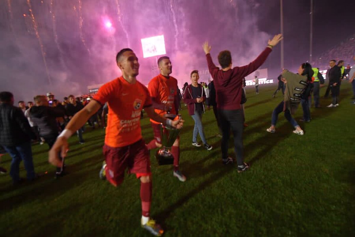 CFR CLUJ - CSU CRAIOVA 1-0 // VIDEO+FOTO CFR Cluj e campioana României pentru al doilea an consecutiv! FCSB intră în istoria Ligii 1