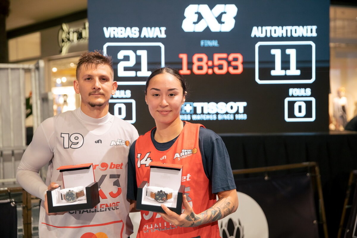 GALERIE FOTO Lora a fost în centrul atenției la super-show-ul de baschet 3x3 Challenge! Fetele din națională au început drumul către Tokyo