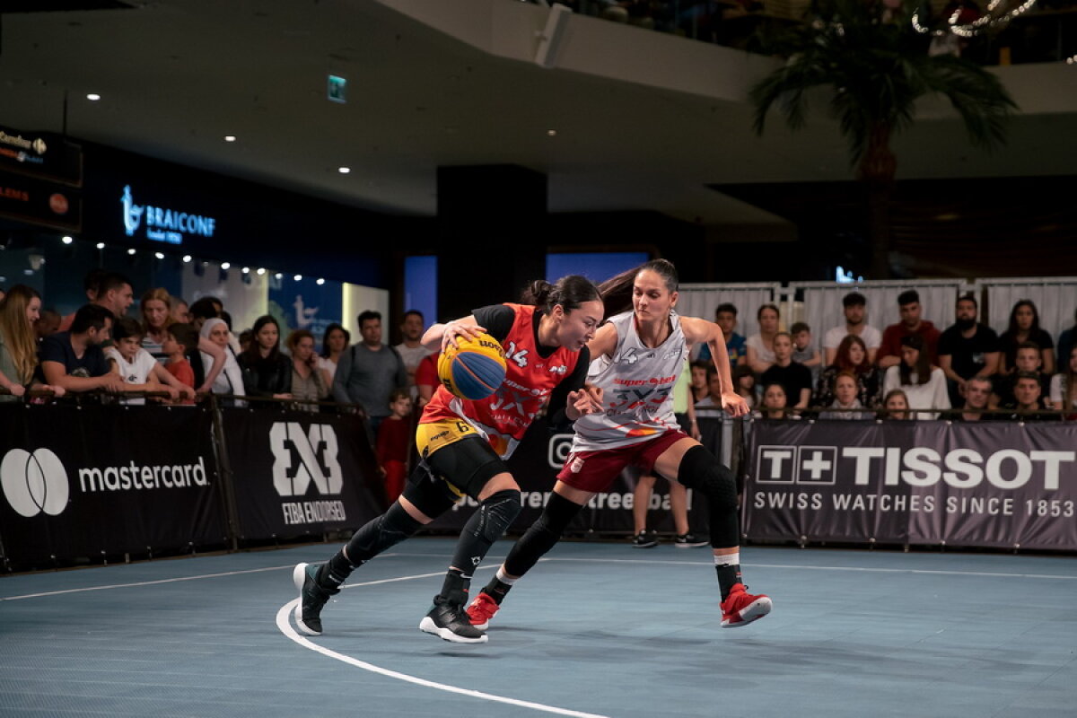 GALERIE FOTO Lora a fost în centrul atenției la super-show-ul de baschet 3x3 Challenge! Fetele din națională au început drumul către Tokyo