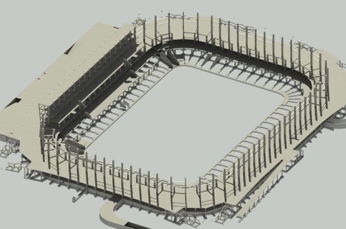 GALERIE FOTO Au „încolțit” tribunele noii Ghencea! Stadionul Stelei prinde ușor contur 