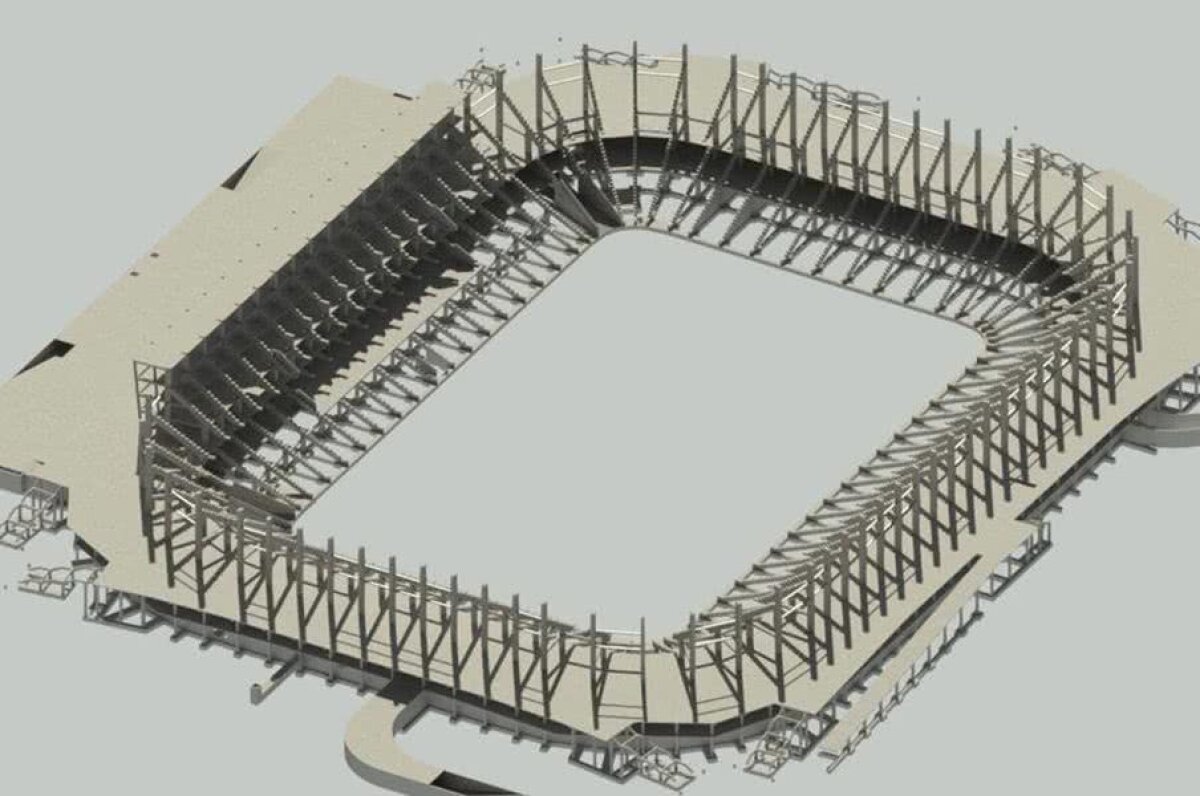 GALERIE FOTO Au „încolțit” tribunele noii Ghencea! Stadionul Stelei prinde ușor contur 