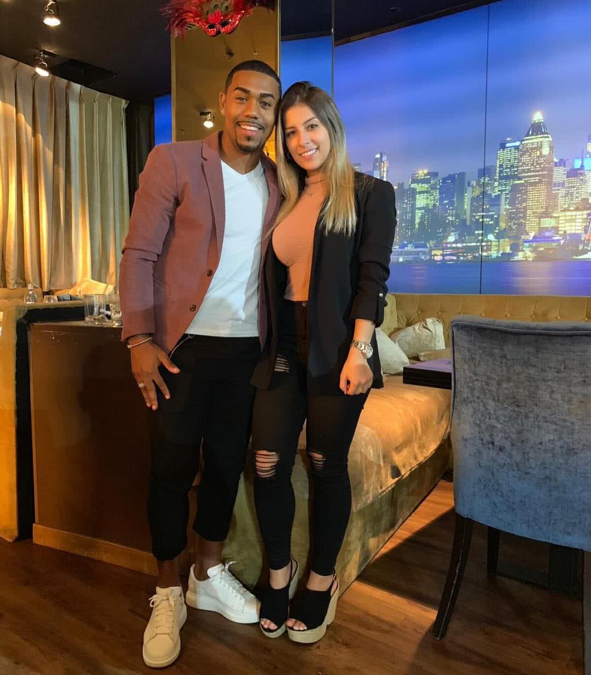 FOTO Malcom, brazilianul de la Barcelona, și iubita sa, Leticia, și-au făcut de cap în Ibiza! Fotografii spanioli i-au surprins pe un iaht