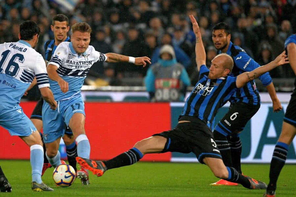 ATALANTA - LAZIO 0-2 // VIDEO+FOTO Lazio câștigă pe final a șaptea Coppa Italia din istorie! Ștefan Radu a fost pe teren și a ajuns la al 5-lea trofeu cu Lazio