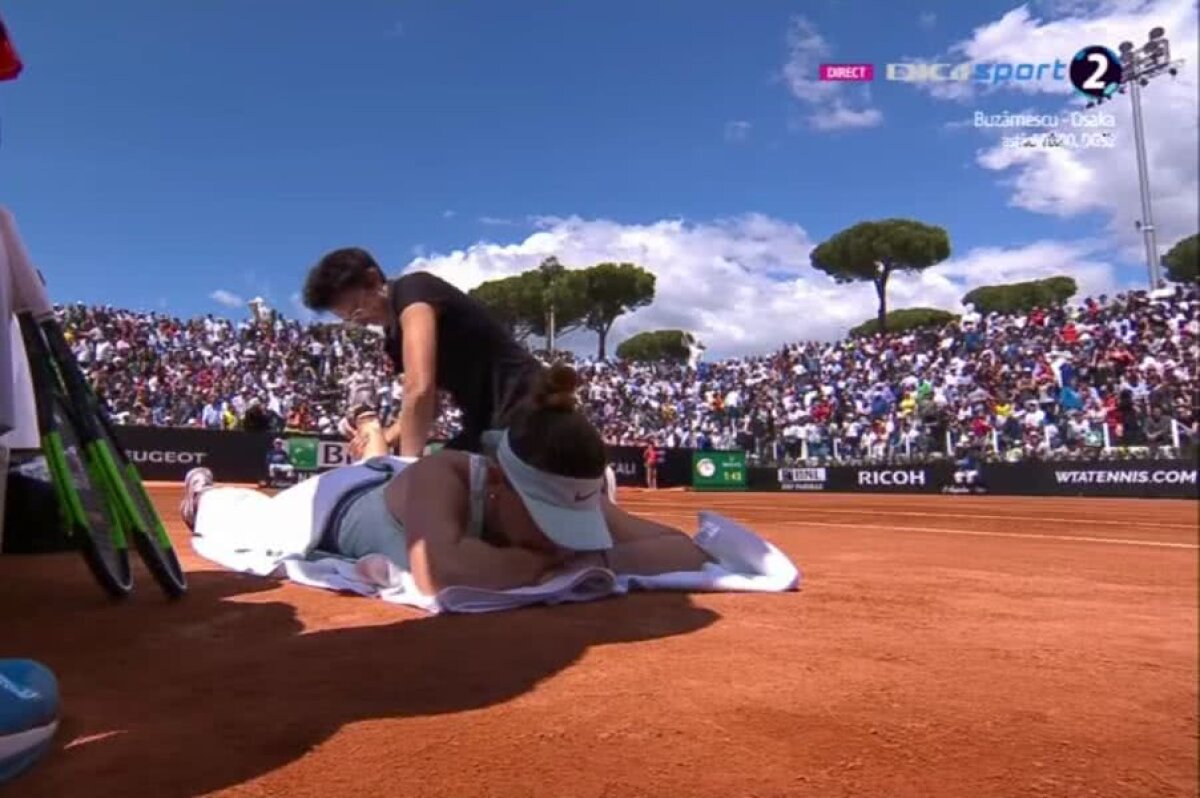 SIMONA HALEP - MARKETA VONDROUSOVA 6-2, 5-7, 3-6 // VIDEO Simona, OUT de la Roma în turul 2, după un thriller de peste 2 ore