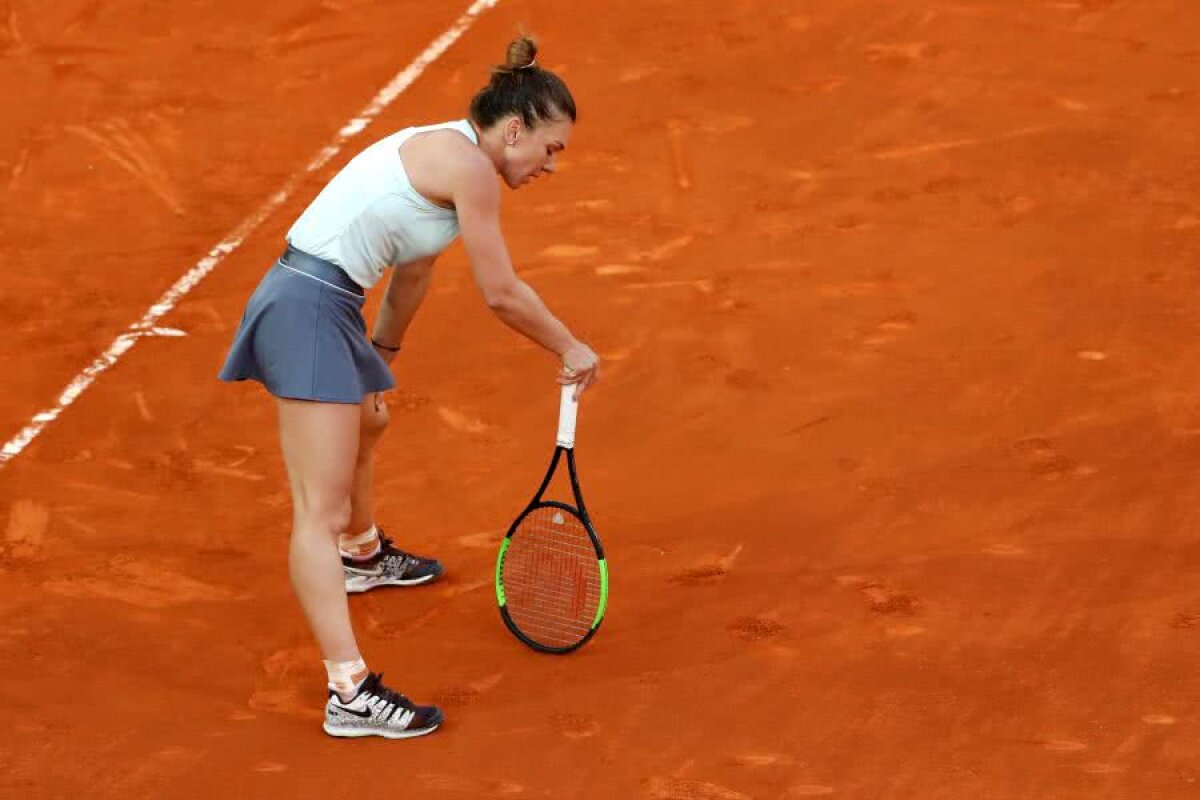 SIMONA HALEP - MARKETA VONDROUSOVA 6-2, 5-7, 3-6 // VIDEO Simona, OUT de la Roma în turul 2, după un thriller de peste 2 ore
