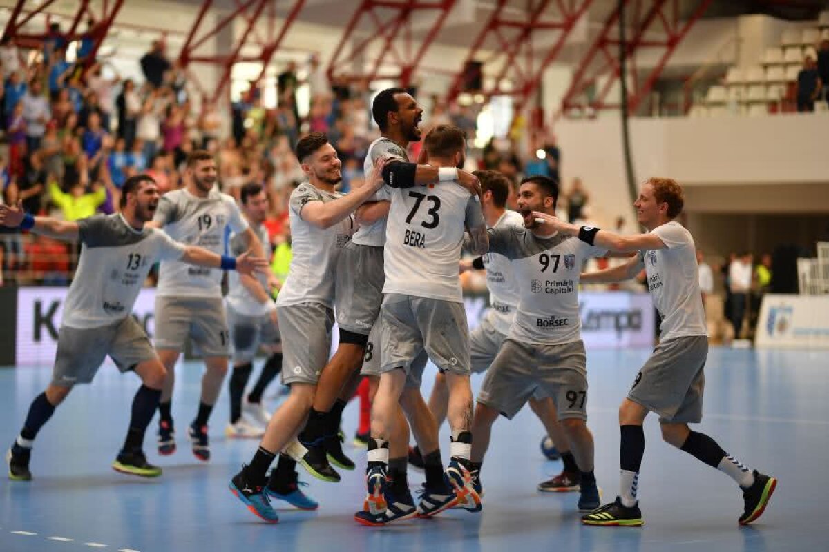 VIDEO + FOTO CSM București a câștigat Cupa Challenge la handbal masculin! E primul trofeu din istoria europeană a clubului