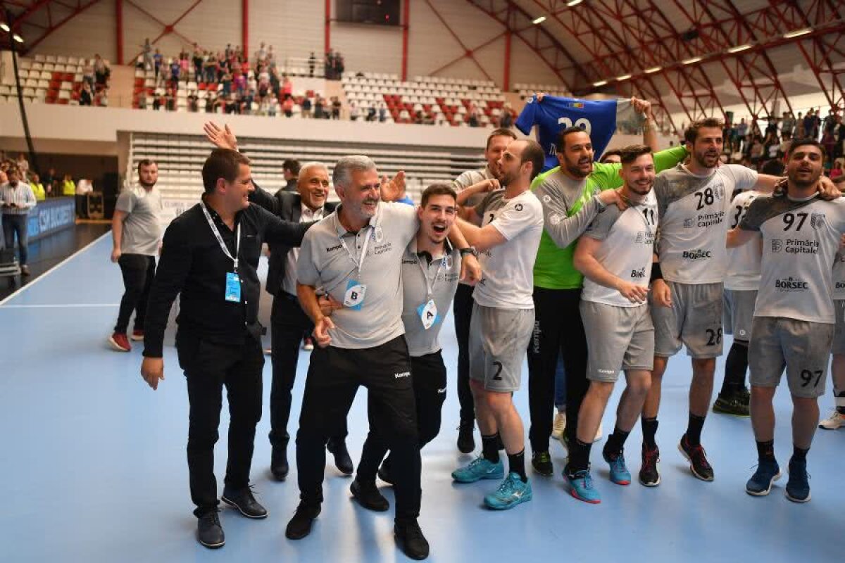 VIDEO + FOTO CSM București a câștigat Cupa Challenge la handbal masculin! E primul trofeu din istoria europeană a clubului