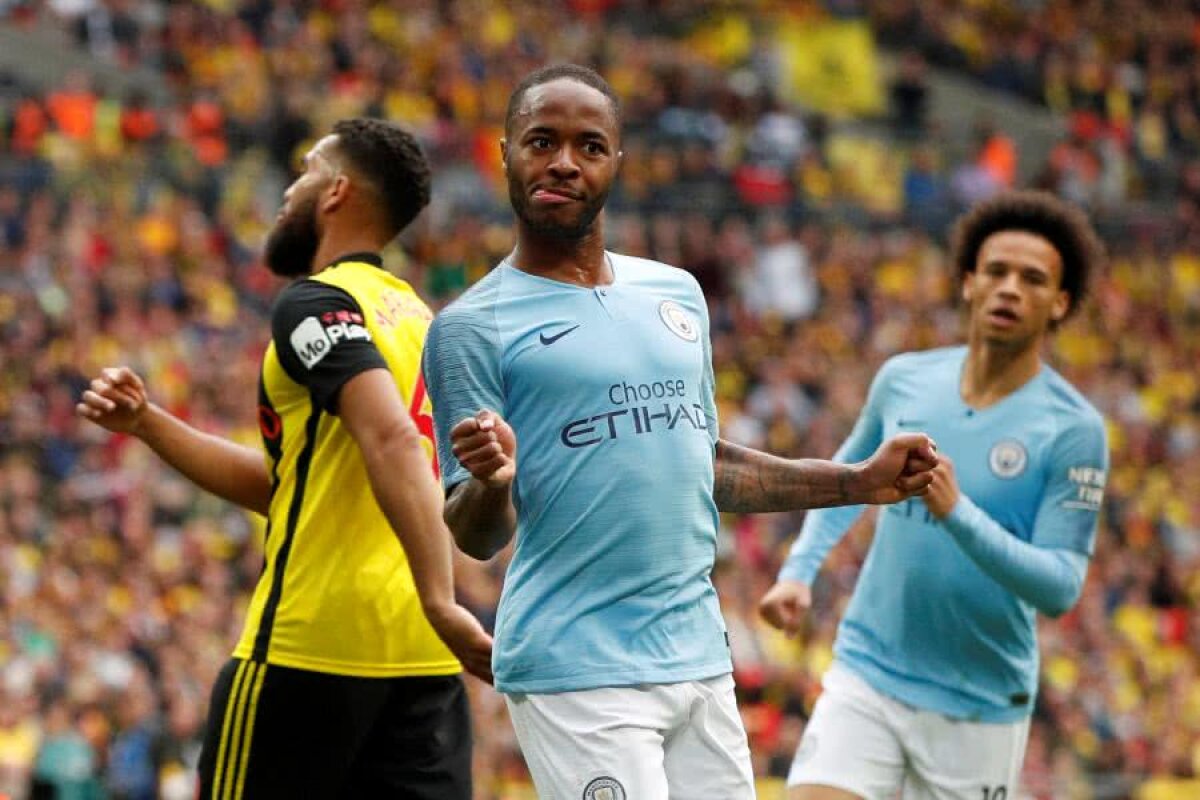 MANCHESTER CITY - WATFORD 6-0 // FOTO Game, set, Guardiola! Mașinăria de fotbal a lui Pep a luat și Cupa Angliei, după 6-0 în finala cu Watford!