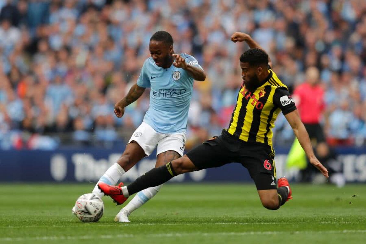 MANCHESTER CITY - WATFORD 6-0 // FOTO Game, set, Guardiola! Mașinăria de fotbal a lui Pep a luat și Cupa Angliei, după 6-0 în finala cu Watford!